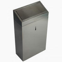 Корзина для мусора 30л. подвесная, нержавеющая сталь, матовая GBW-30M/ 03452